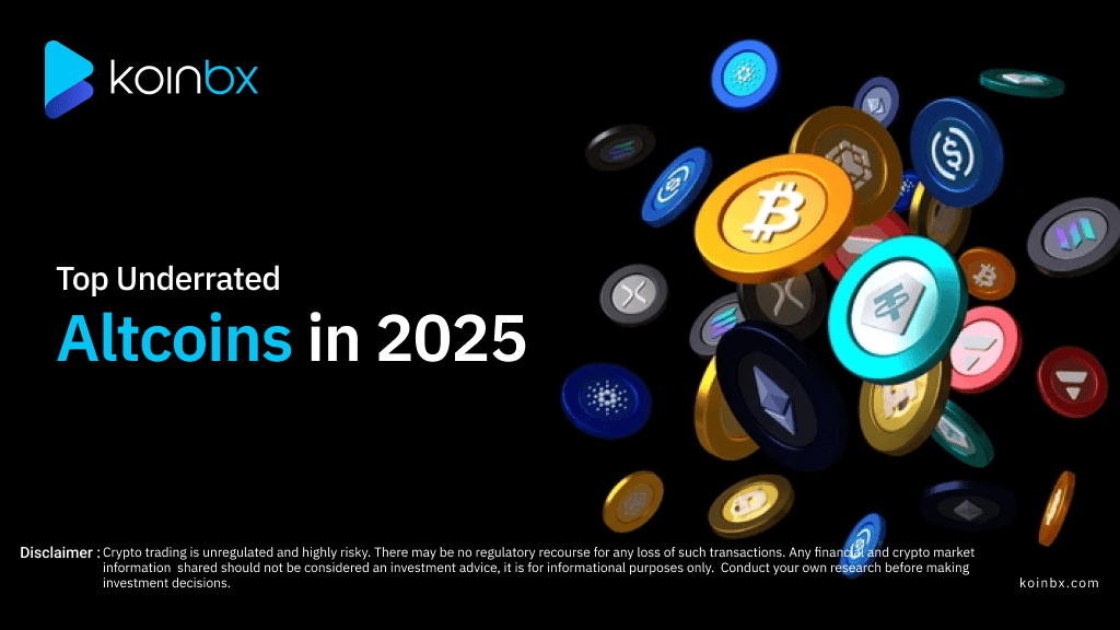 Top 5 Underrated Altcoins to Watch in 2025 | KoinBX