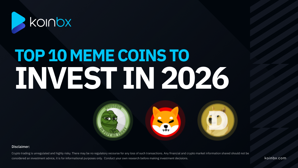 10 Best Meme Coins to Invest in 2026 | KoinBX