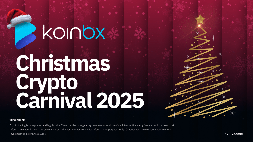 KoinBX Christmas Crypto Carnival 2025 | Trade & Win Big