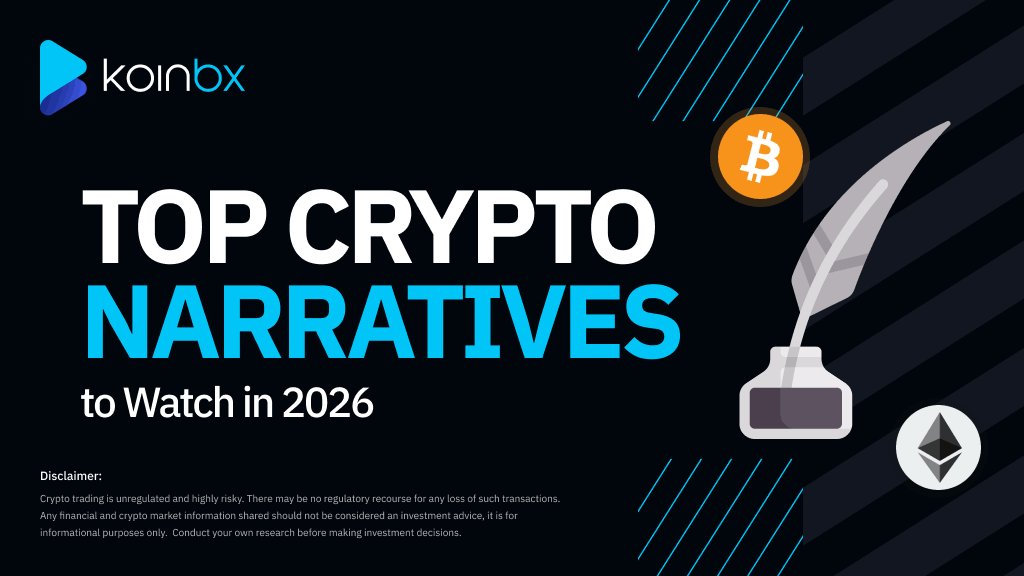Top Crypto Narratives Investors Should Watch in 2026 | KoinBX
