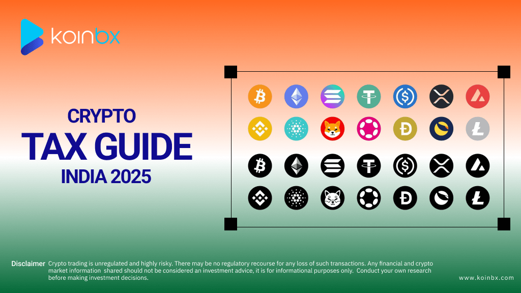 Crypto Tax in India 2025: Rules & TDS 2025 | KoinBX